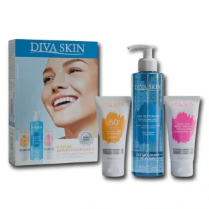 Diva Skin Pack Anti-Taches | Crème, Nettoyant, Écran SPF50+