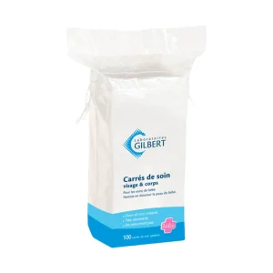 GILBERT CARRÉS DE SOIN 100 UNITÉS
