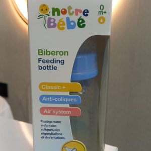 NOTRE BÉBÉ Biberon PLAS Petit Modèle – Biberon Sûr et Pratique 0M+