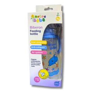 Notre Bebe Biberon Avec Poignée +3m Gm 240ml