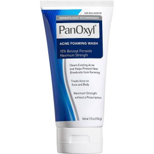 PanOxyl Gel 10% – Nettoyant anti-acné visage & corps