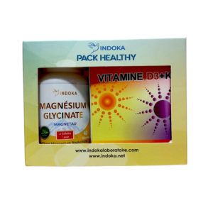 PACK INDOKA – VITAMINE D3+K2 + MAGNÉSIUM GLYCINATE